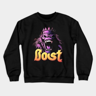 Crazy Cool Monkey Crewneck Sweatshirt